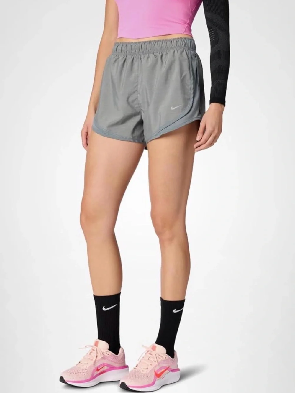 Nike Gray Tempo Running Shorts